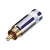 Rean NYS352G Rean Cinchstecker, vergoldete Kontakte