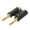 Rean NYS511-B Rean Dual Banana Plug schwarz