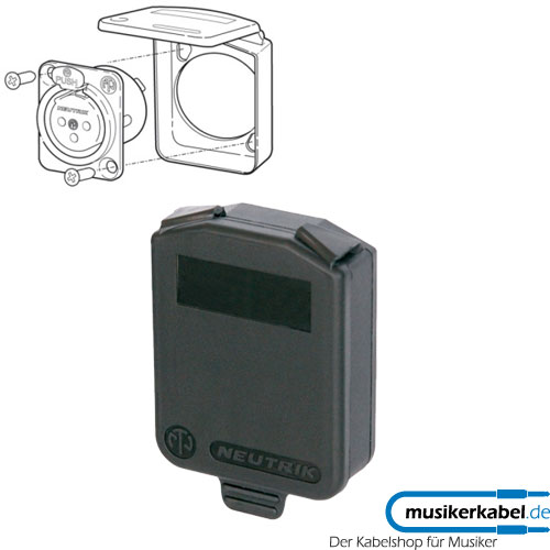 Neutrik SCDX Neutrik D-Form Dichtklappe