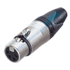 Neutrik NC4FXX Neutrik XLR-Stecker XX-Serie 4pol female, versilberte Kontakte, nickel