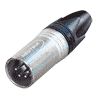 Neutrik NC4MXX Neutrik XLR-Stecker XX-Serie 4pol male, versilberte Kontakte, nickel