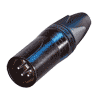 Neutrik NC4MXX-BAG Neutrik XLR-Stecker XX-Serie 4pol male, versilberte Kontakte, schwarz