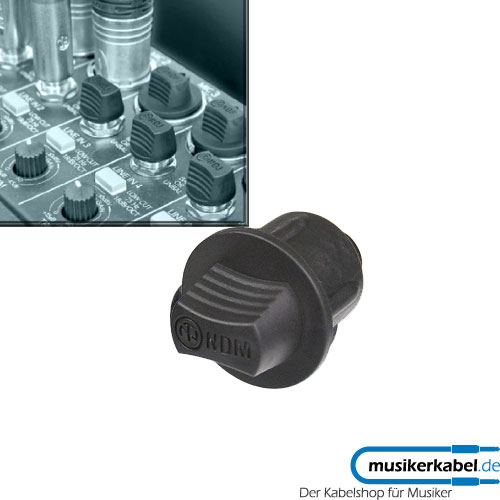 Neutrik NDM Neutrik dummyPLUG XLR-Buchse male