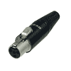 Rean RT4FC-B Rean tiny XLR-Stecker 4pol female