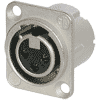 Neutrik NC3FD-LX-0 Neutrik XLR-Buchse DLX-Serie 3pol female, ohne Verriegelung