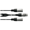 Cordial CFY 0,3 FMM Cordial Fair Line Y-Adapter XLR female an 2x XLR male