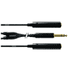 Cordial CFY 0,3 VKK Cordial Fair Line Y-Adapter Klinke 6,3mm stereo an 2x Klinkenkupplung 6,3mm stereo