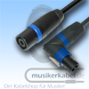 Musikerkabel.de R000239 Speakonstecker fem. gew. an Speakonstecker male 4x 4qmm 25cm