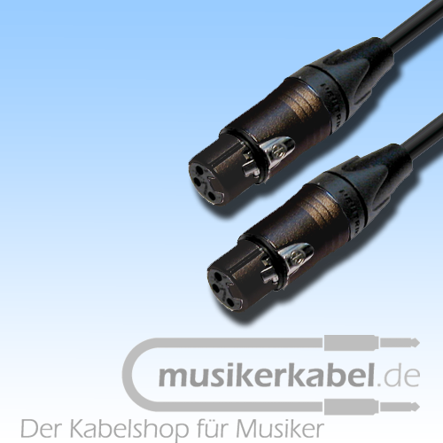 Musikerkabel.de R000271 Adapter XLR 3pol female, XLR 3pol female, 25cm