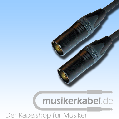 Musikerkabel.de R000272 Adapter XLR 3pol male, XLR 3pol male, 25cm 