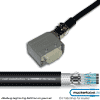 Musikerkabel.de R000599 24 Kanal Multicore, Harting 72DD female, gerade, offenes Ende, SC-Transfer 15m