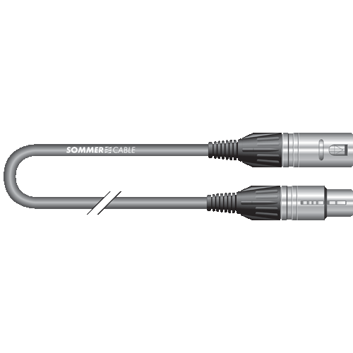 Sommer cable ME15-0100-225 Sommer Cable Meridian 2x 2,5qmm XLR Neutrik male, female, 1,0m