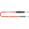 Sommer cable GO2H-0100-RT Klinke 6,3mm stereo an TT-Phone stereo, 1m rot