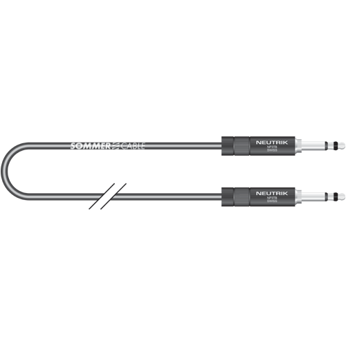 Sommer cable GO2T-0050-SW B-Gauge stereo an B-Gauge stereo, 0,5m schwarz