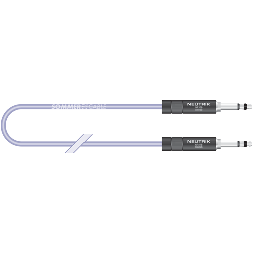 Sommer cable GO2T-0075-GR B-Gauge stereo an B-Gauge stereo, 0,75m grau