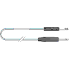 Sommer cable GO2R-0250-GR B-Gauge stereo an Klinkenstecker 6,3mm stereo, 2,5m grau