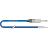 Sommer cable CS2E-0050-BL Klinke 3,5mm stereo an Klinke 6,3mm stereo, 0,5m blau