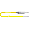 Sommer cable CS2E-0100-GE Klinke 3,5mm stereo an Klinke 6,3mm stereo, 1m gelb