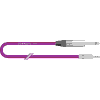 Sommer cable CS2E-0500-VI Klinke 3,5mm stereo an Klinke 6,3mm stereo, 5m violett