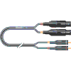 Sommer cable ON2F-0500 2x Cinch (Deltron) an 2x XLR female (Neutrik) Sommercable 5m
