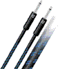 Sommer cable CQ19-0300-SW/BL Vintage-Style Classic Guitarcable black-blue 3m
