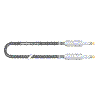 Sommer cable SG2S-0100-RT Sommer Cable Stage22, 2x Klinke 6,3mm stereo Amphenol, 1,00m rt