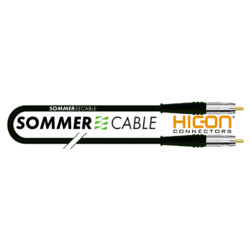 Sommer cable FLA1-0090-GN Sommer Cable S/P-DIF 75 Ohm Focusline MS HiCon HI-CM01C gn 0,9m