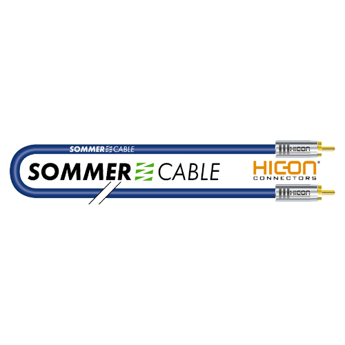 Sommer cable VT2I-0090 Sommer Cable S/P-DIF 75 Ohm Vector HiCon HI-CM12-BLK blau 0,9m