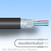 Sommer cable 100-0051-02 Sommer Cable SC-Planet FMC02 schwarz S-PVC