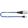 Sommer cable P5GJ-0600-BL Sommer Cable Mercator Cat.5 Patchkabel Hirose, EtherCon 6m blau