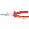 Knipex 26 16 200 Knipex 26 16 200 Flachrundzange mit Schneide, 200mm lang